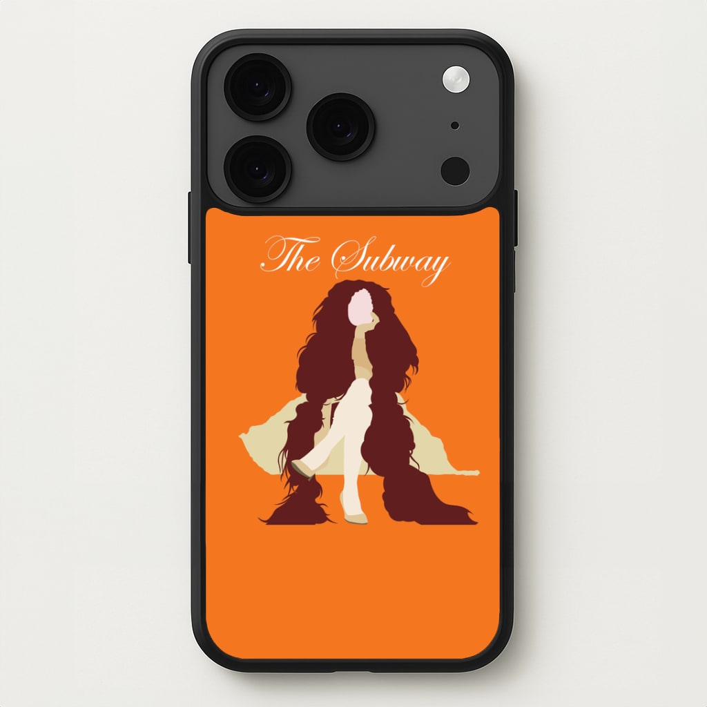 Subway Orange iPhone 17 Pro Max Case
