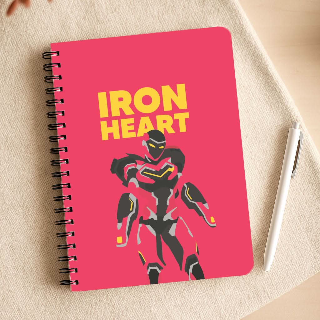 Metal Heart Hero Standing Notepad