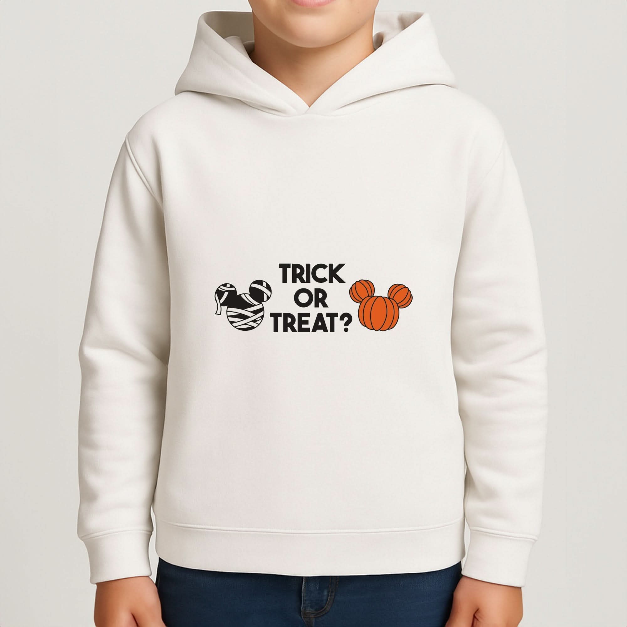 Trick Or Treat Mouse Boys Hoodie