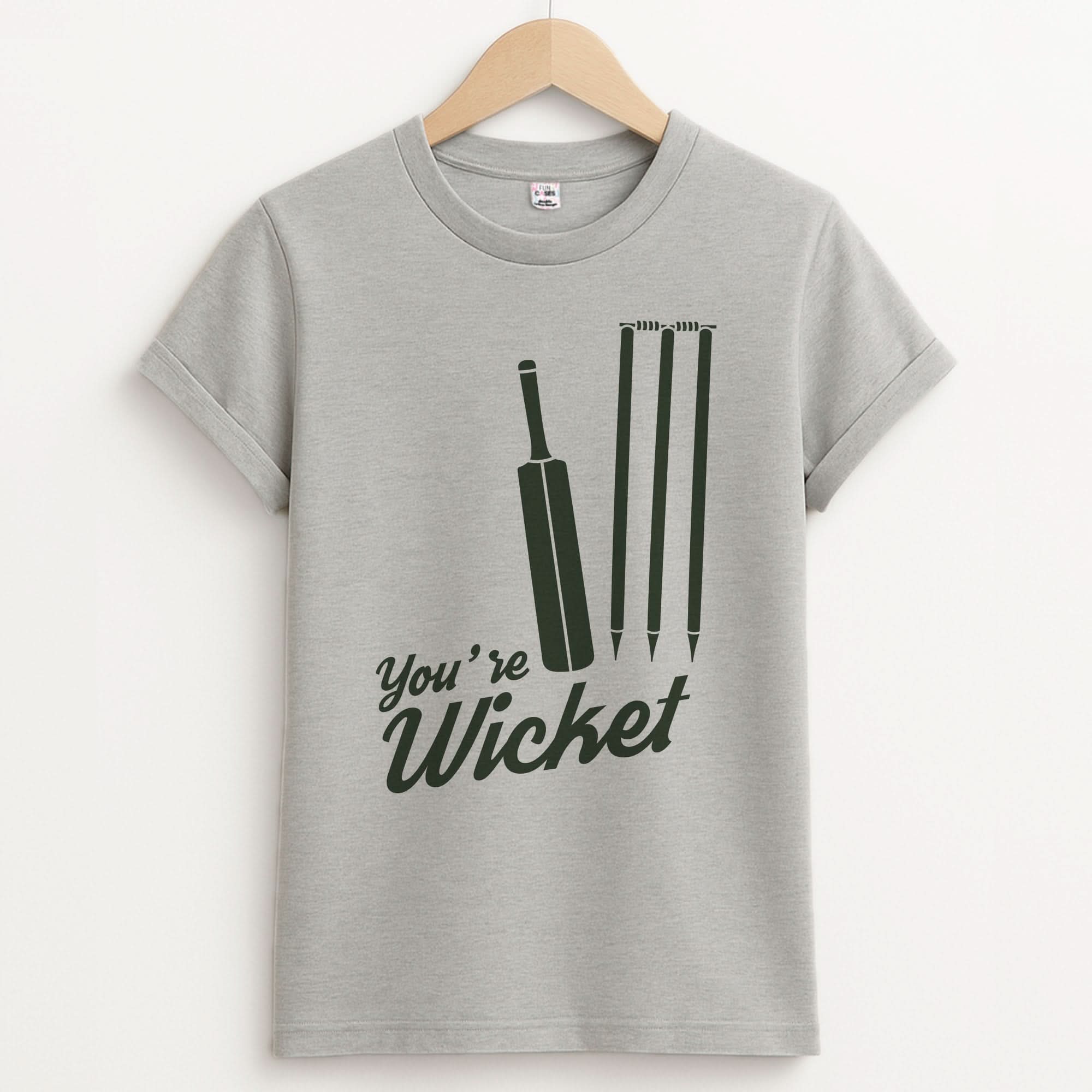 You're Wicket Unisex Grey T-Shirt
