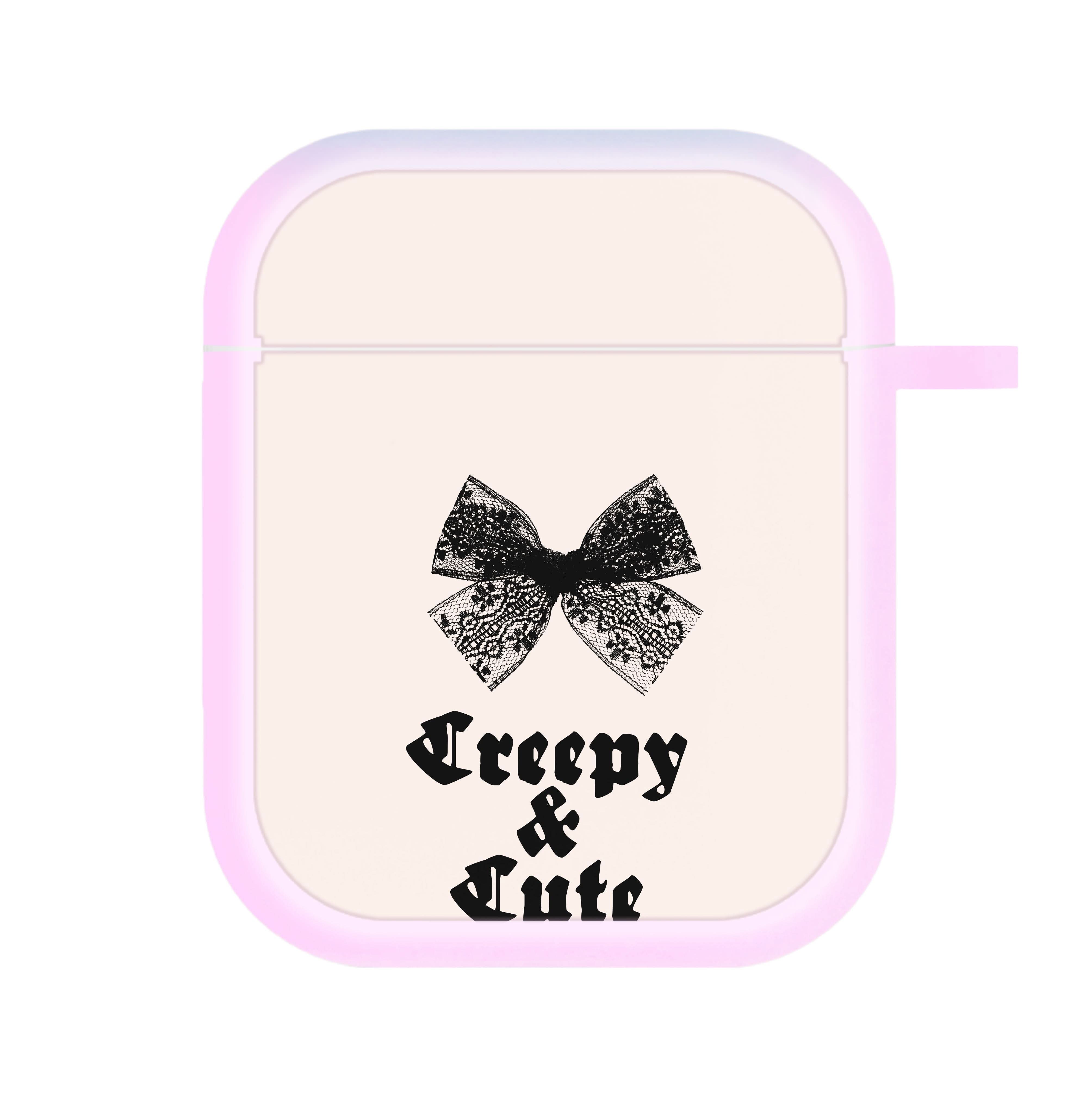 Creepy And Cute Coquette AirPods Case