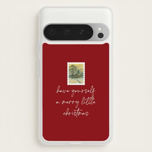A Merry Little Christmas Stamp Google Pixel 9 Pro XL Case