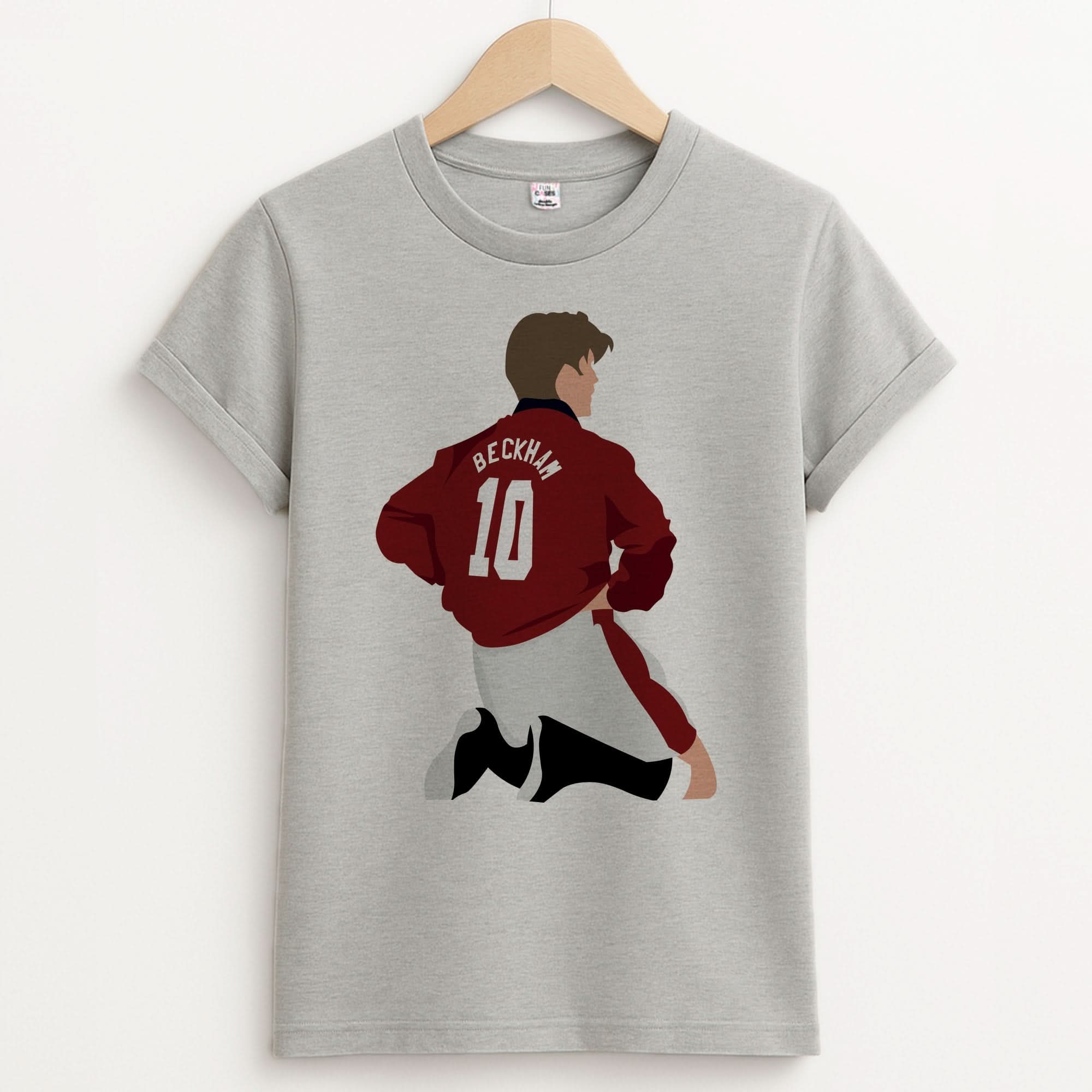 Beckham Unisex Grey T-Shirt