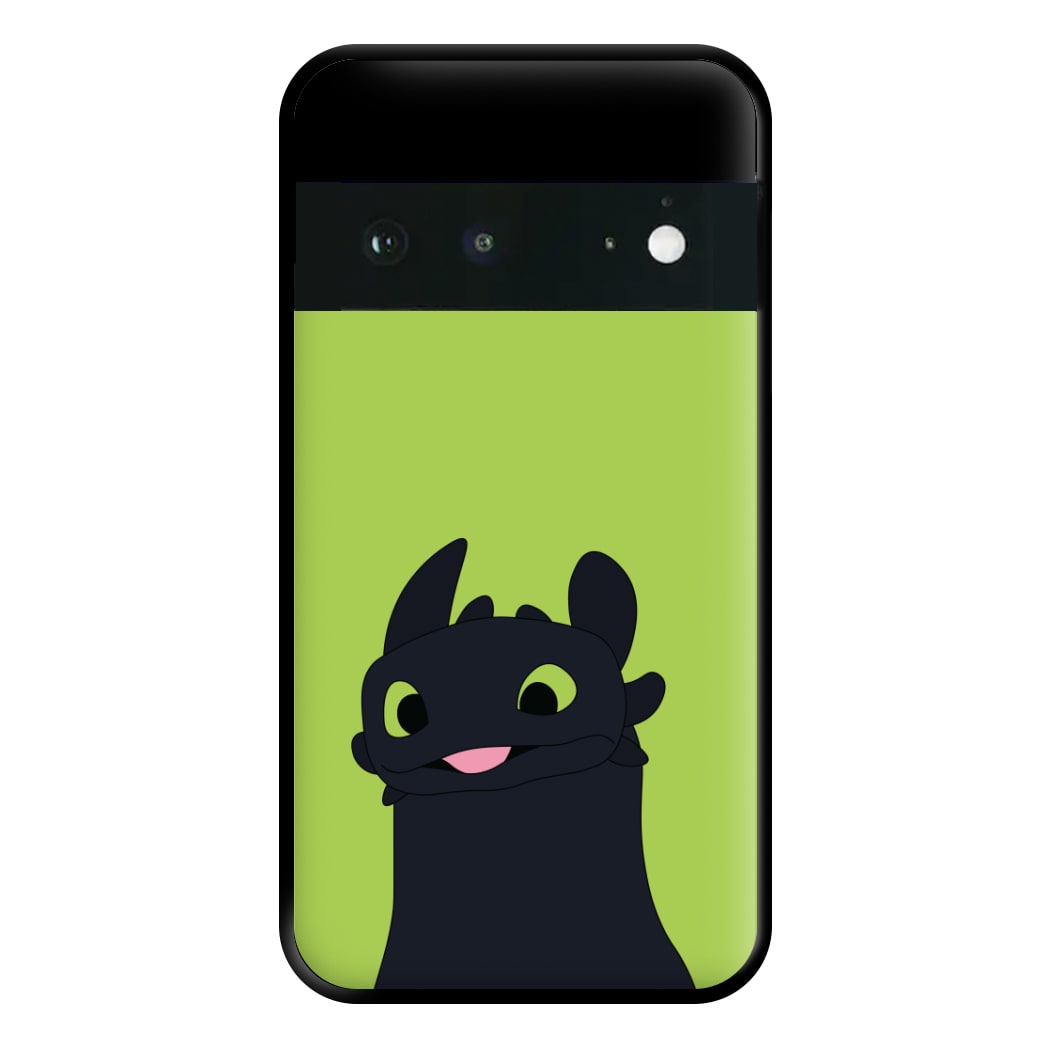 Black Fury Dragon Google Pixel 6a Case