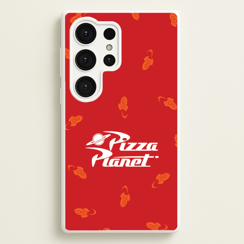 Pizza Planet Pattern Galaxy S25 Ultra Case
