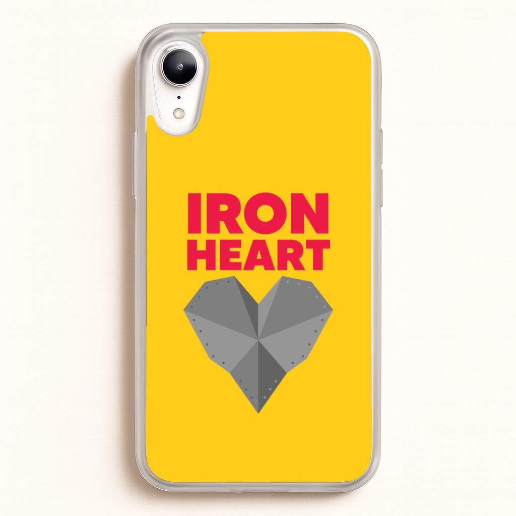 Metal Heart iPhone XR Case