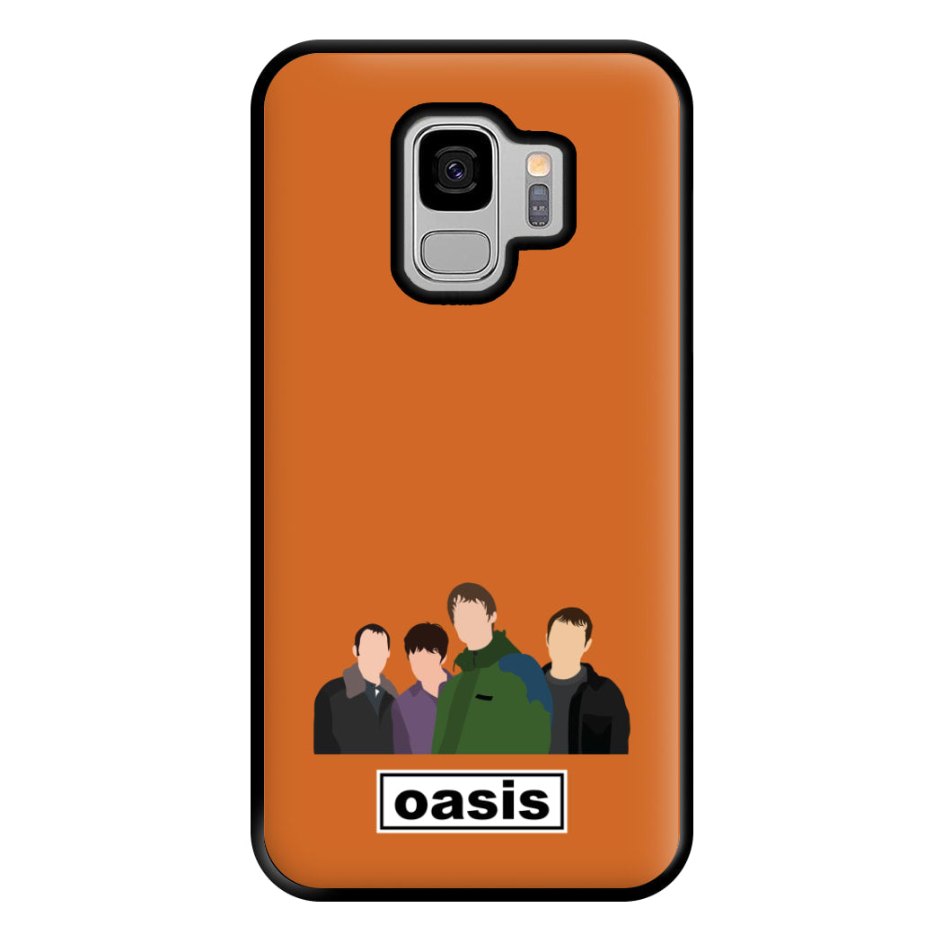 Rock Band Members Galaxy S9 Plus Case