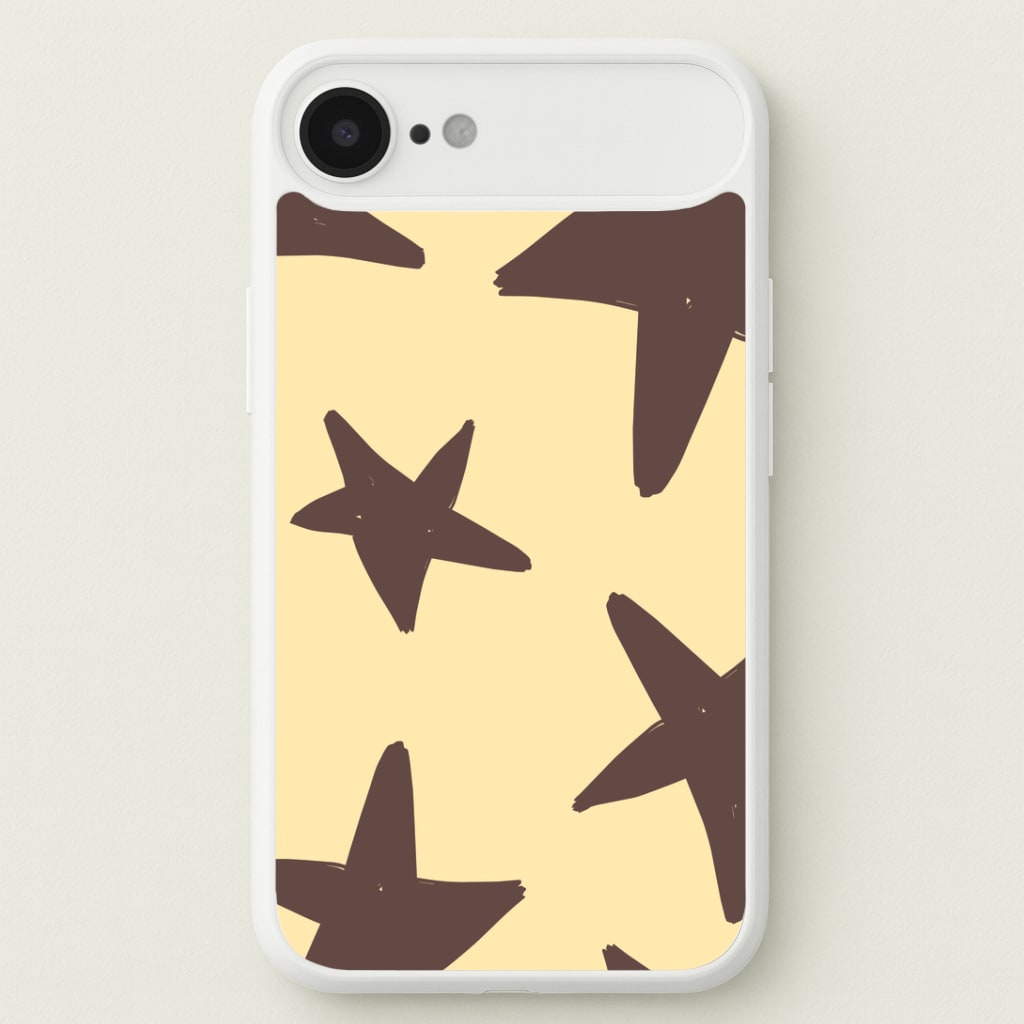Vanilla & Chocolate Stars iPhone 17 Air Case