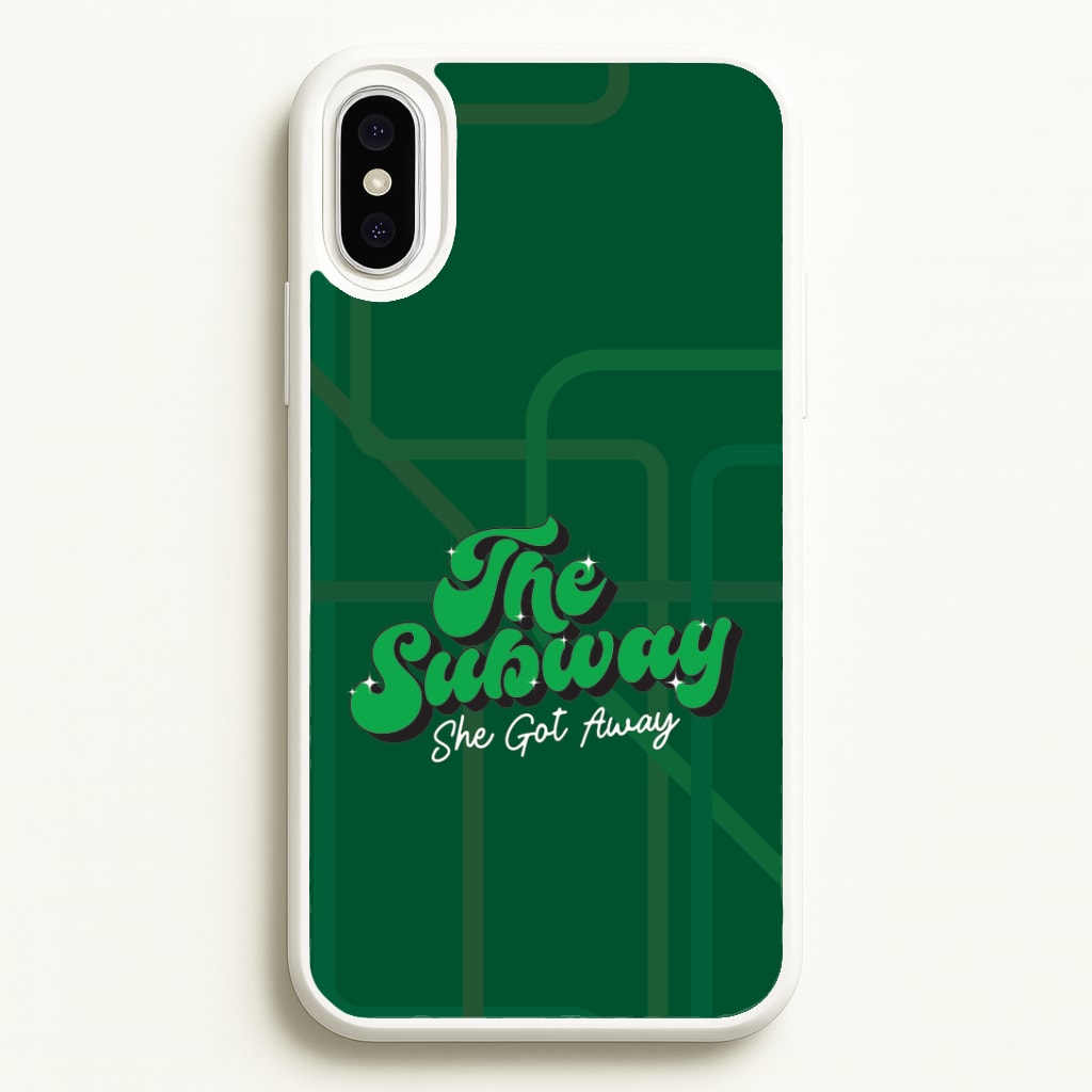 Subway Green iPhone XS Max Case