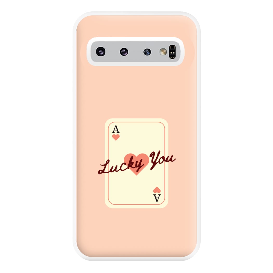 Lucky You Card Galaxy S10 Plus Case