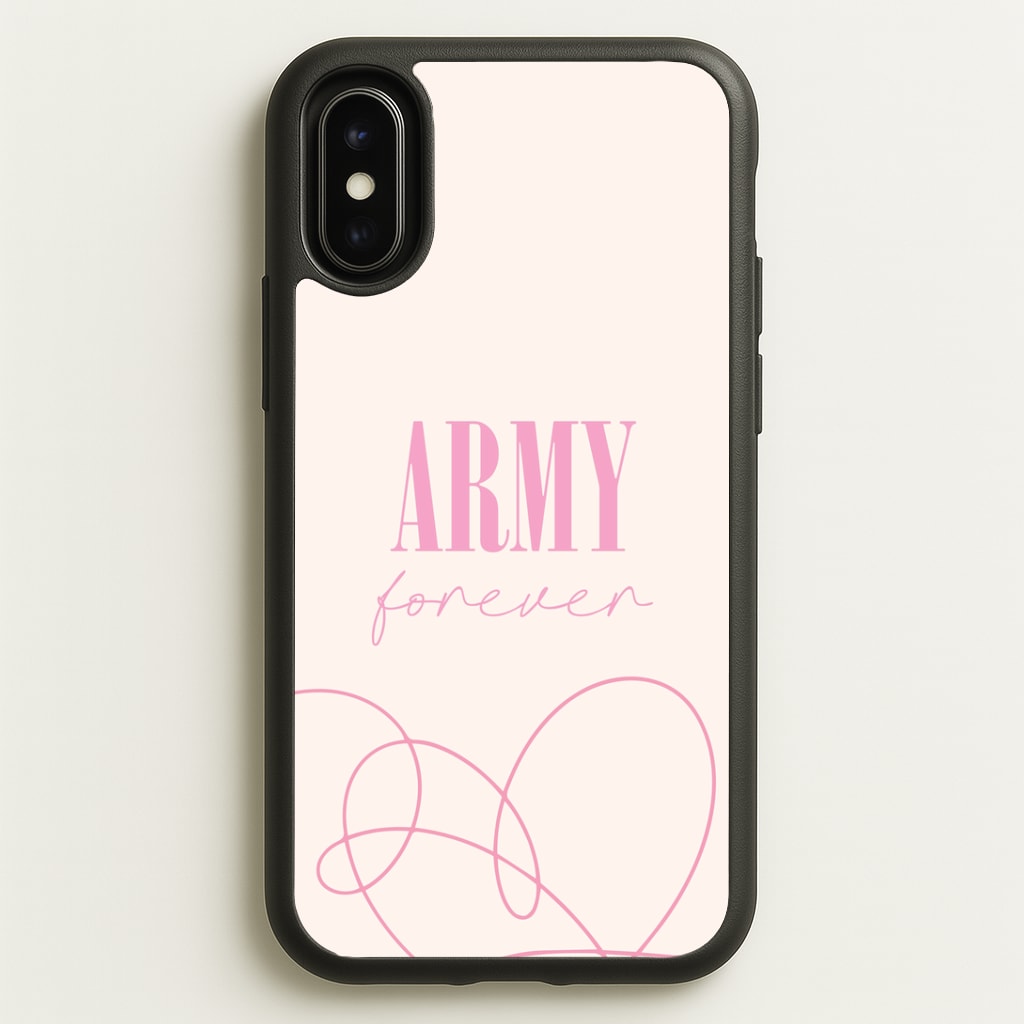 Army Forever Pink iPhone X / XS Case
