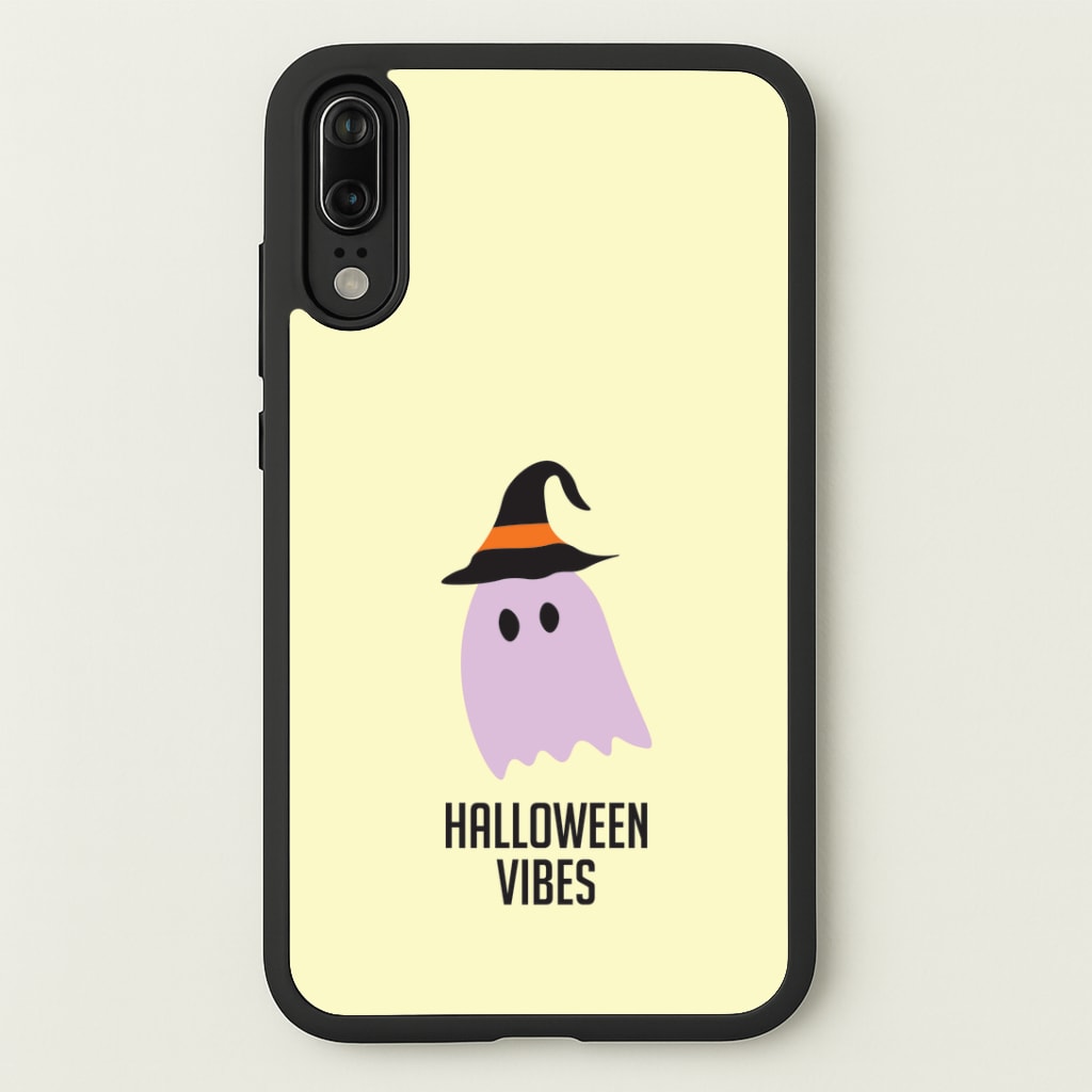 Purple Ghost Halloween Vibes Huawei P20 Case