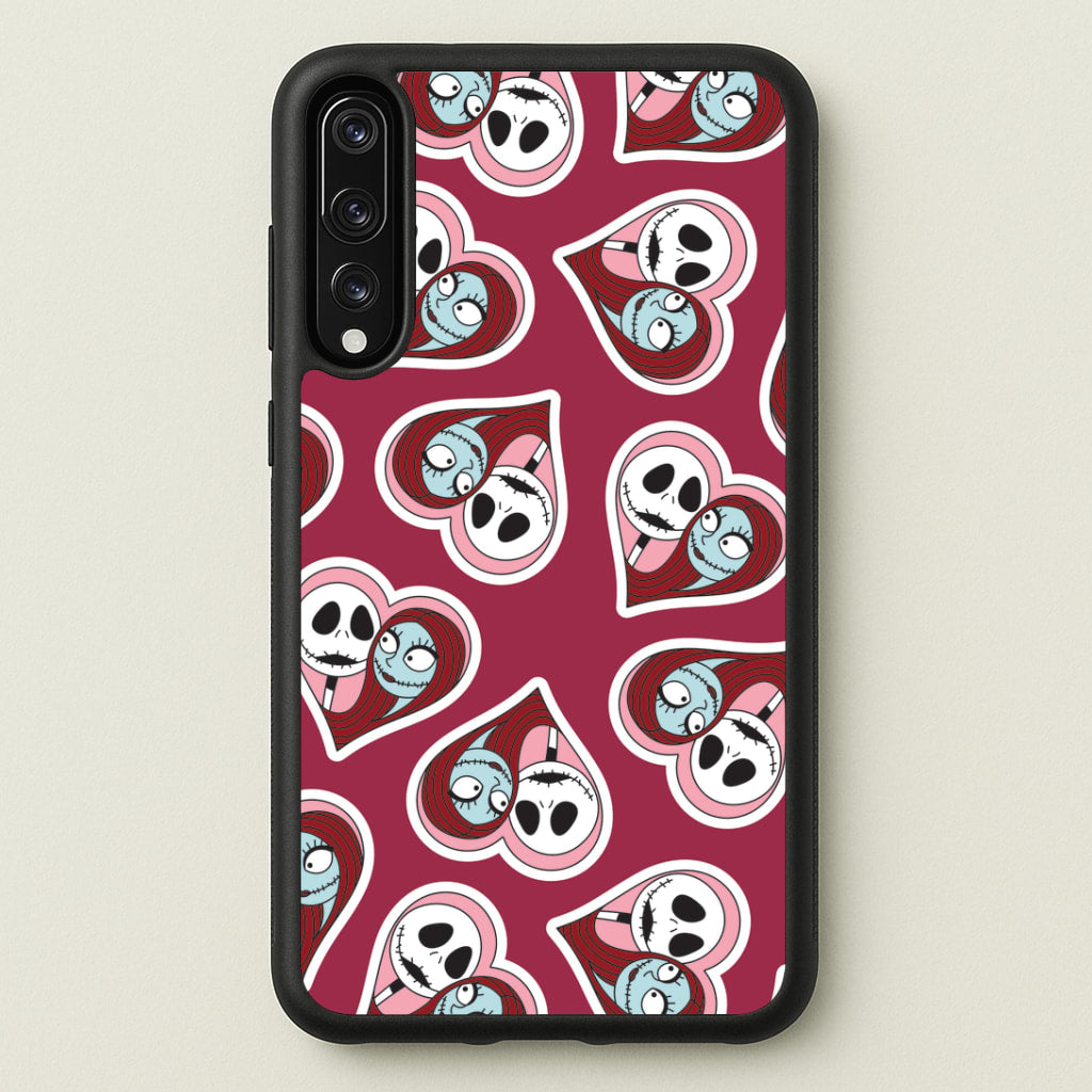 J And S Heart Pattern Huawei P20 Pro Case