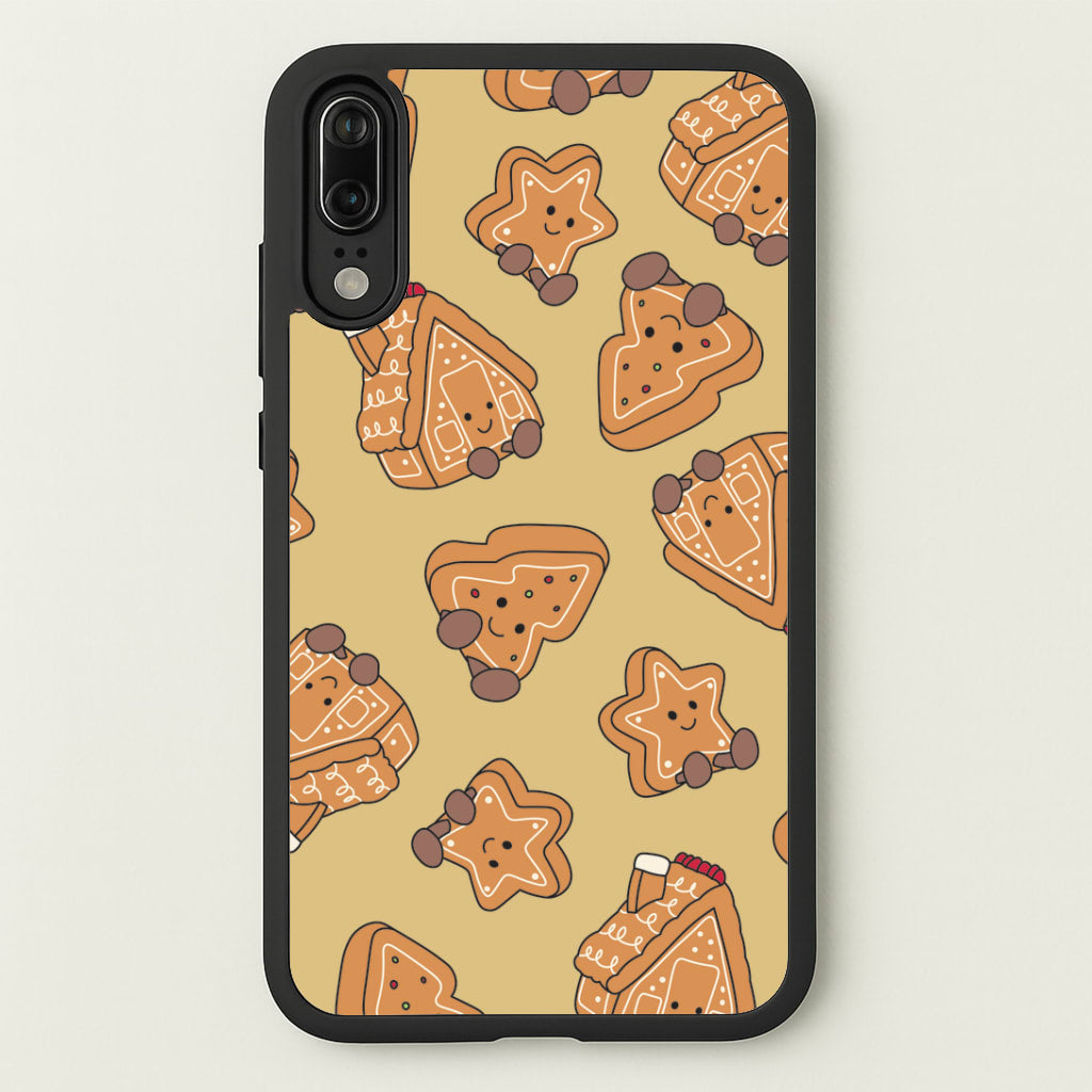 Gingerbread Plushies Pattern Huawei P20 Case