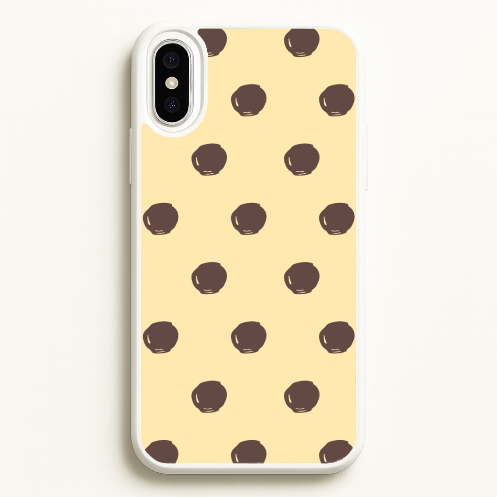 Vanilla & Chocolate Buttons iPhone XS Max Case