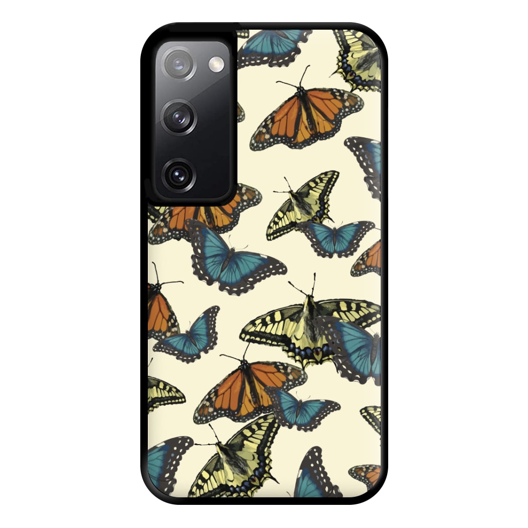 Butterfly Assortment Pattern Galaxy S20 Case