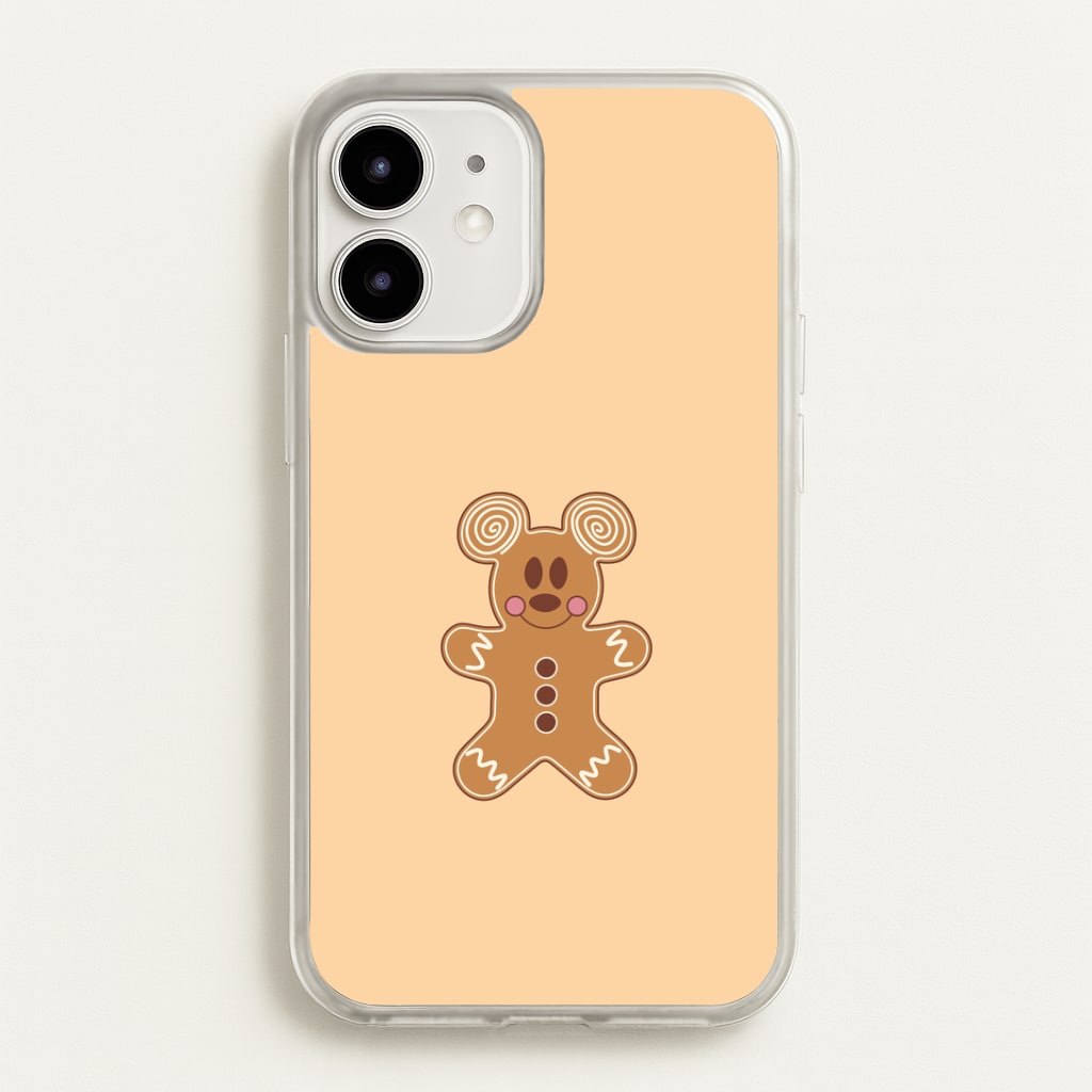 Cartoon Mouse Gingerbread iPhone 12 Mini Case