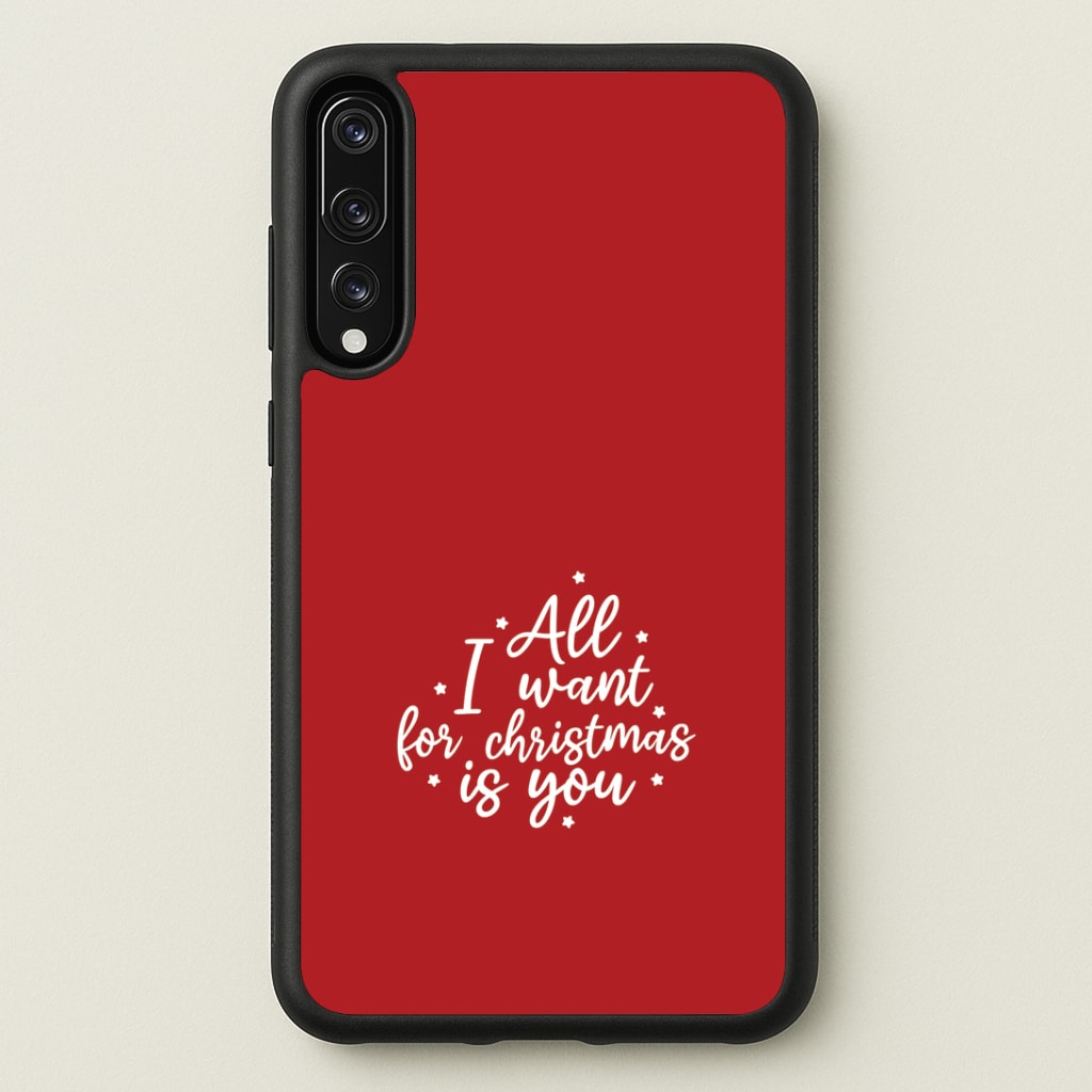 All I Want For Christmas Is You Stars Huawei P20 Pro Case