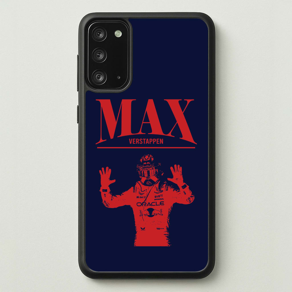 Max Blue And Red Galaxy Note 20 Case