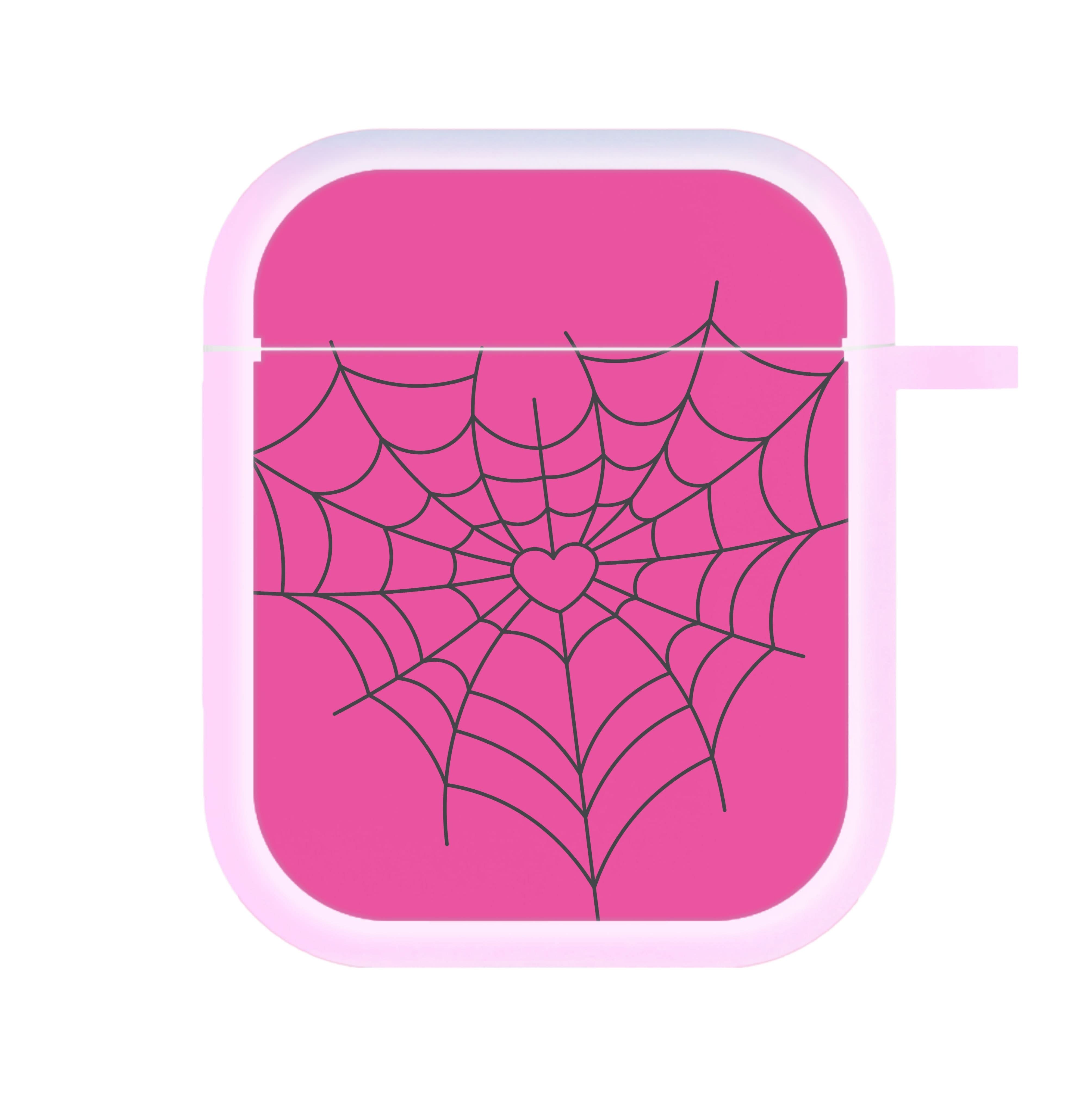 Spiderweb Hearts II AirPods Case