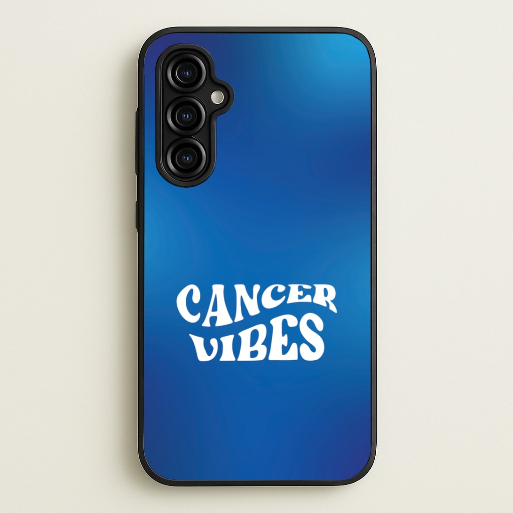 Cancer Vibes Gradient Zodiac Galaxy A54 Case