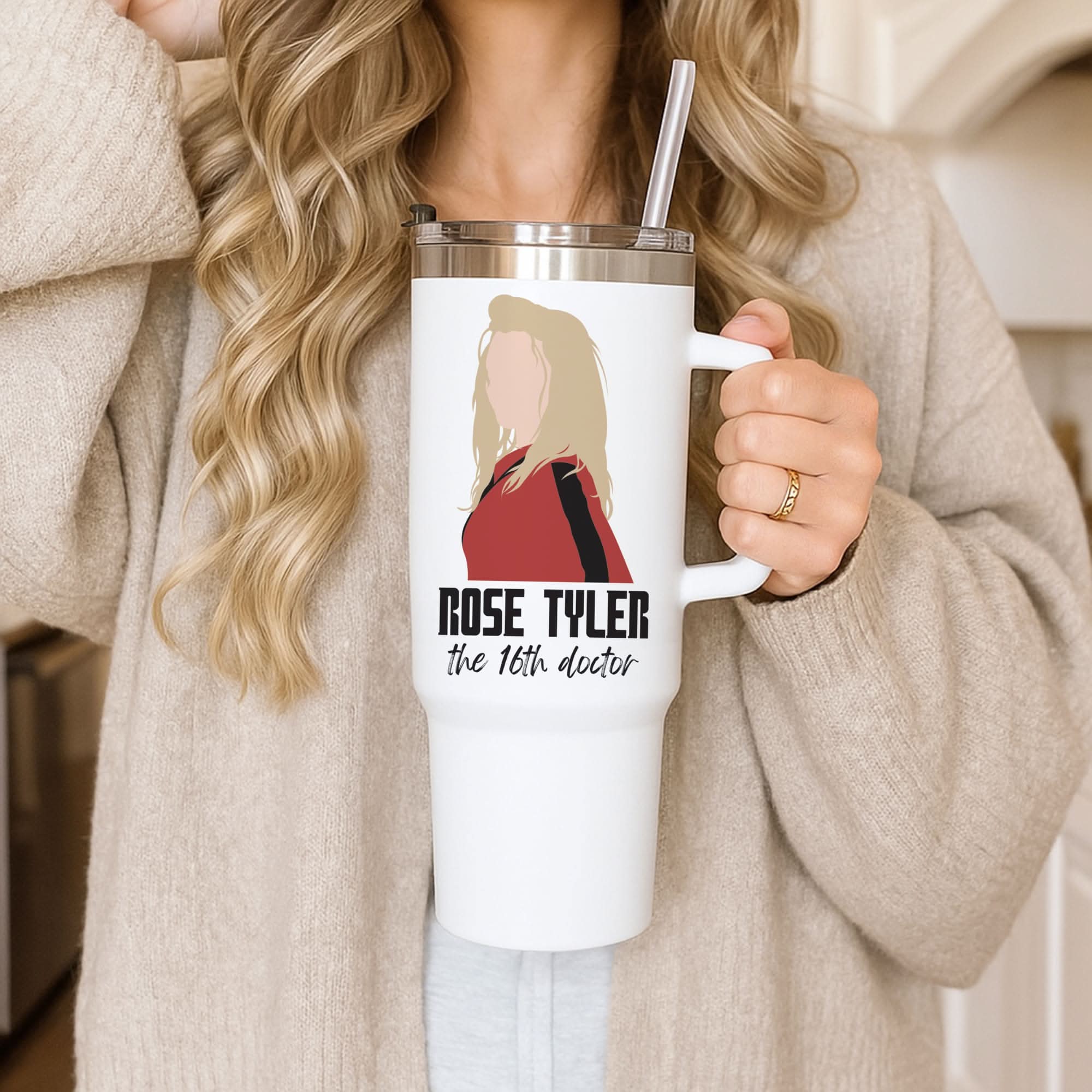Rose The 16th Doctor Tumbler