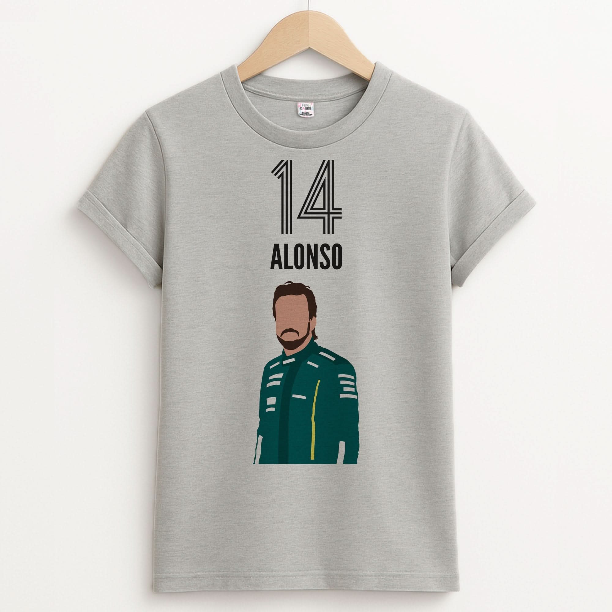 Alonso 2026 Unisex Grey T-Shirt