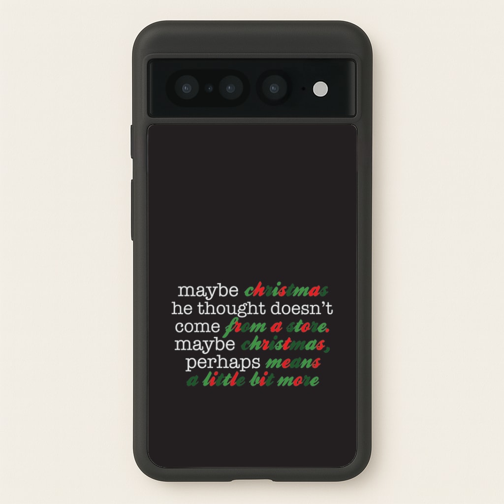 Green Creature Quote Google Pixel 7 Pro Case