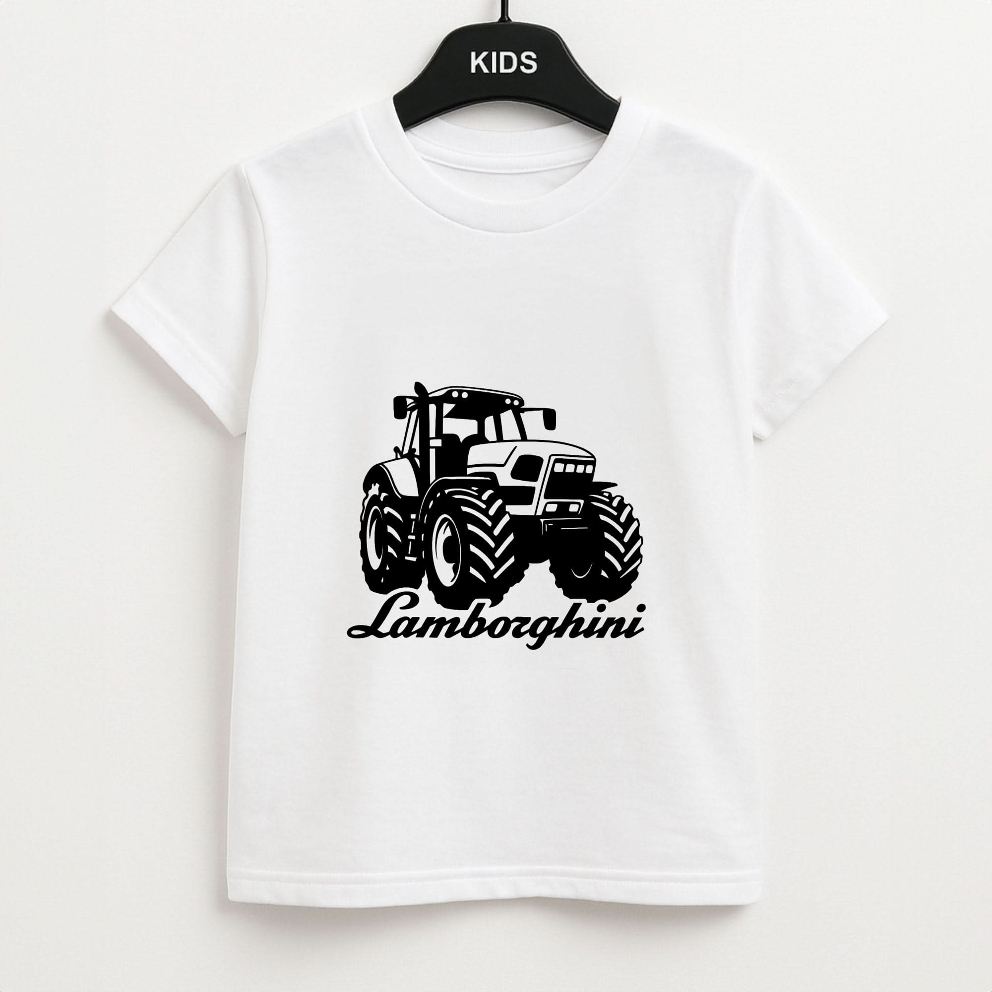 Lambo Tractor Kids Unisex T-Shirt