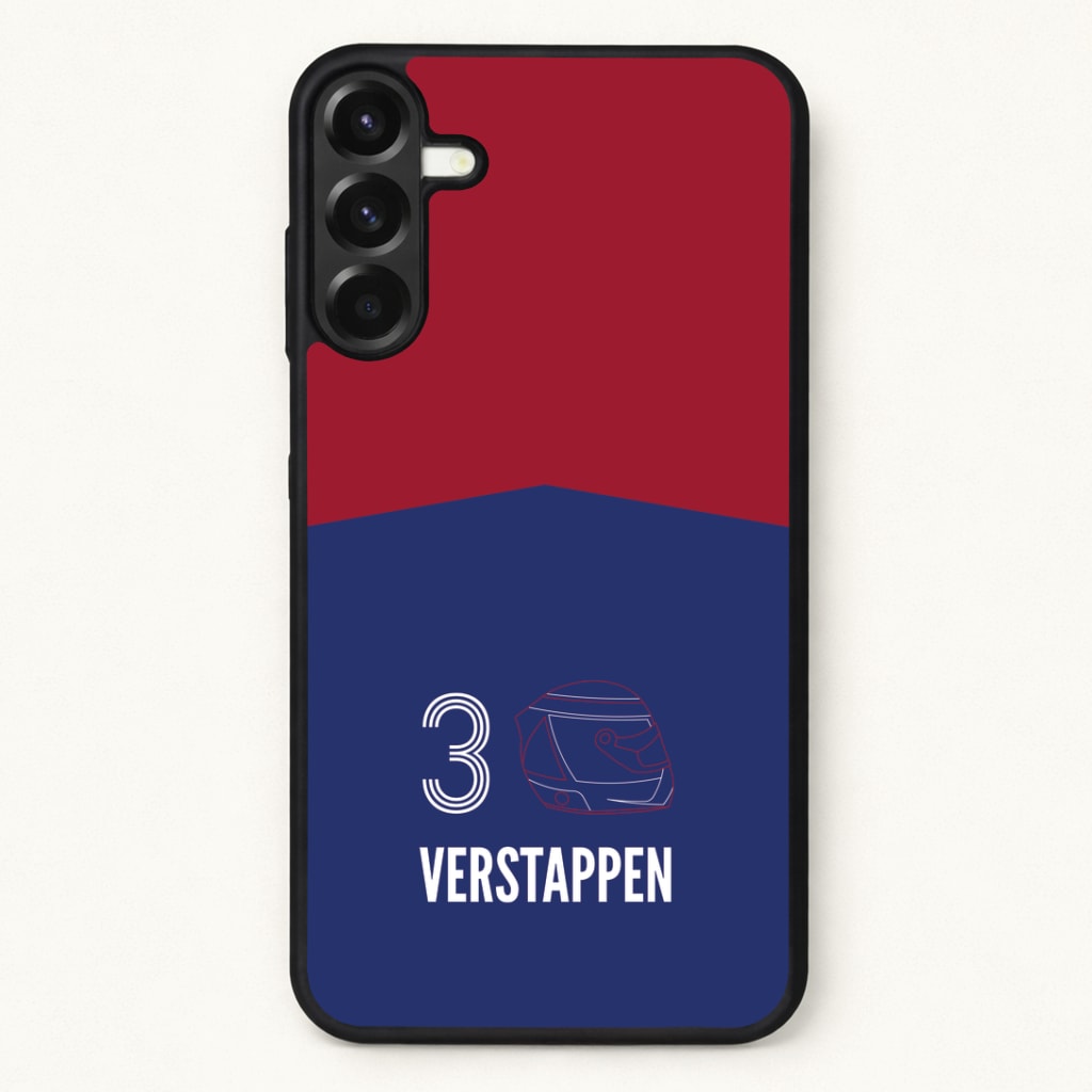 Verstappen Helmet 2026 Galaxy A37 Case