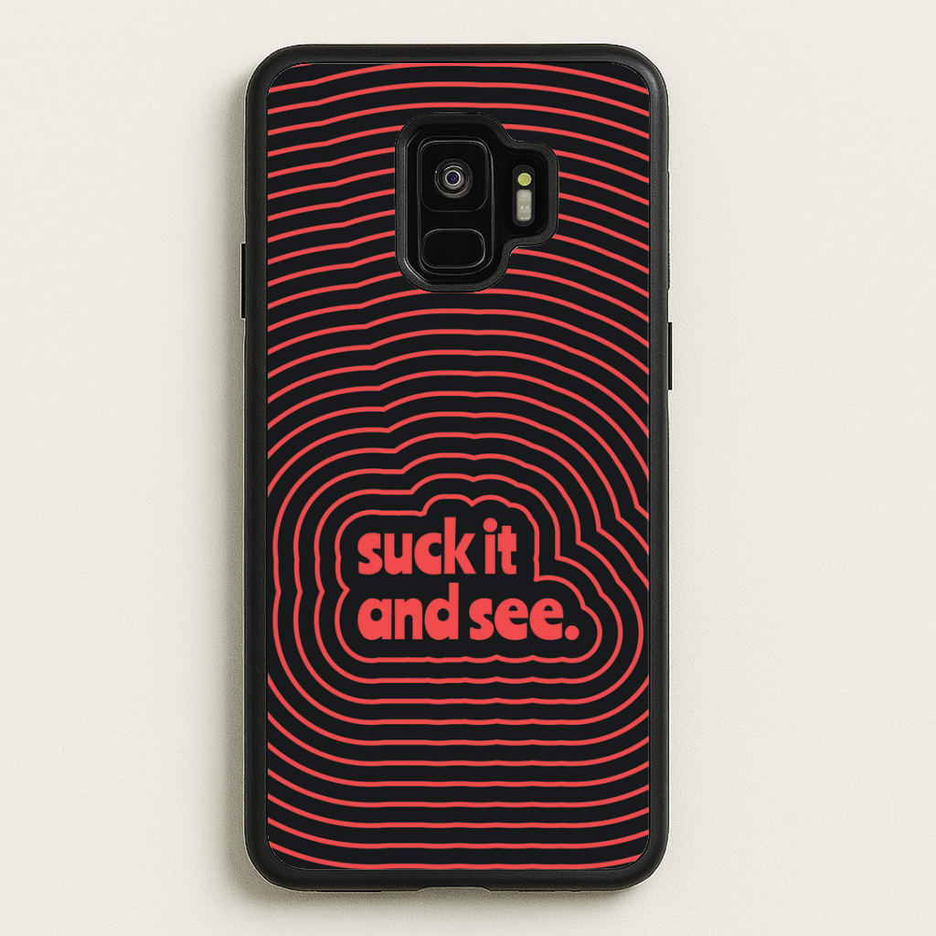 Suck It And See Psychedelic Galaxy S9 Case