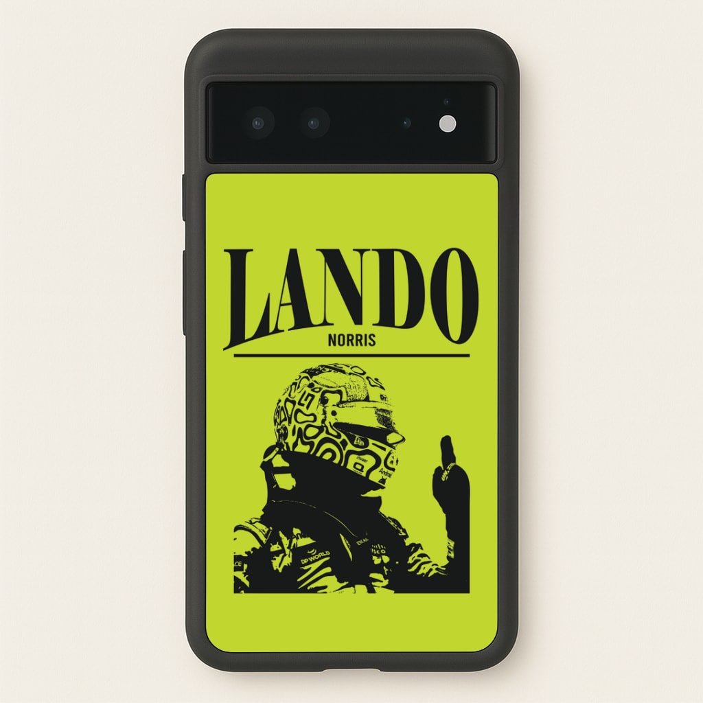 Lando Black And Green Google Pixel 6 Case