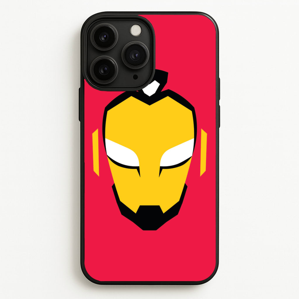 Metal Heart Hero Face iPhone 11 Pro Case