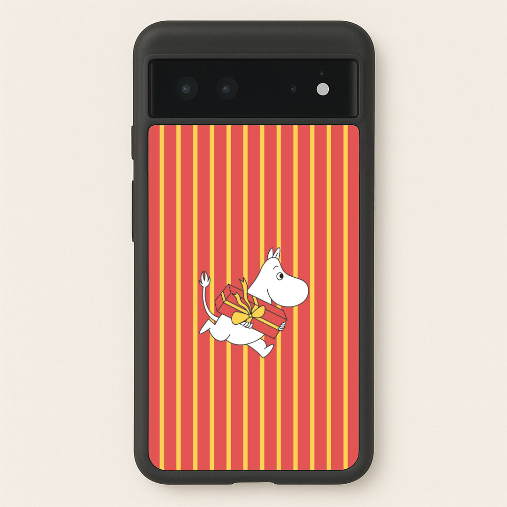Red Present Moom Google Pixel 6 Case