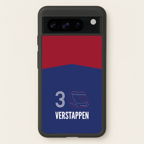 Verstappen Helmet 2026 Google Pixel 8 Pro Case