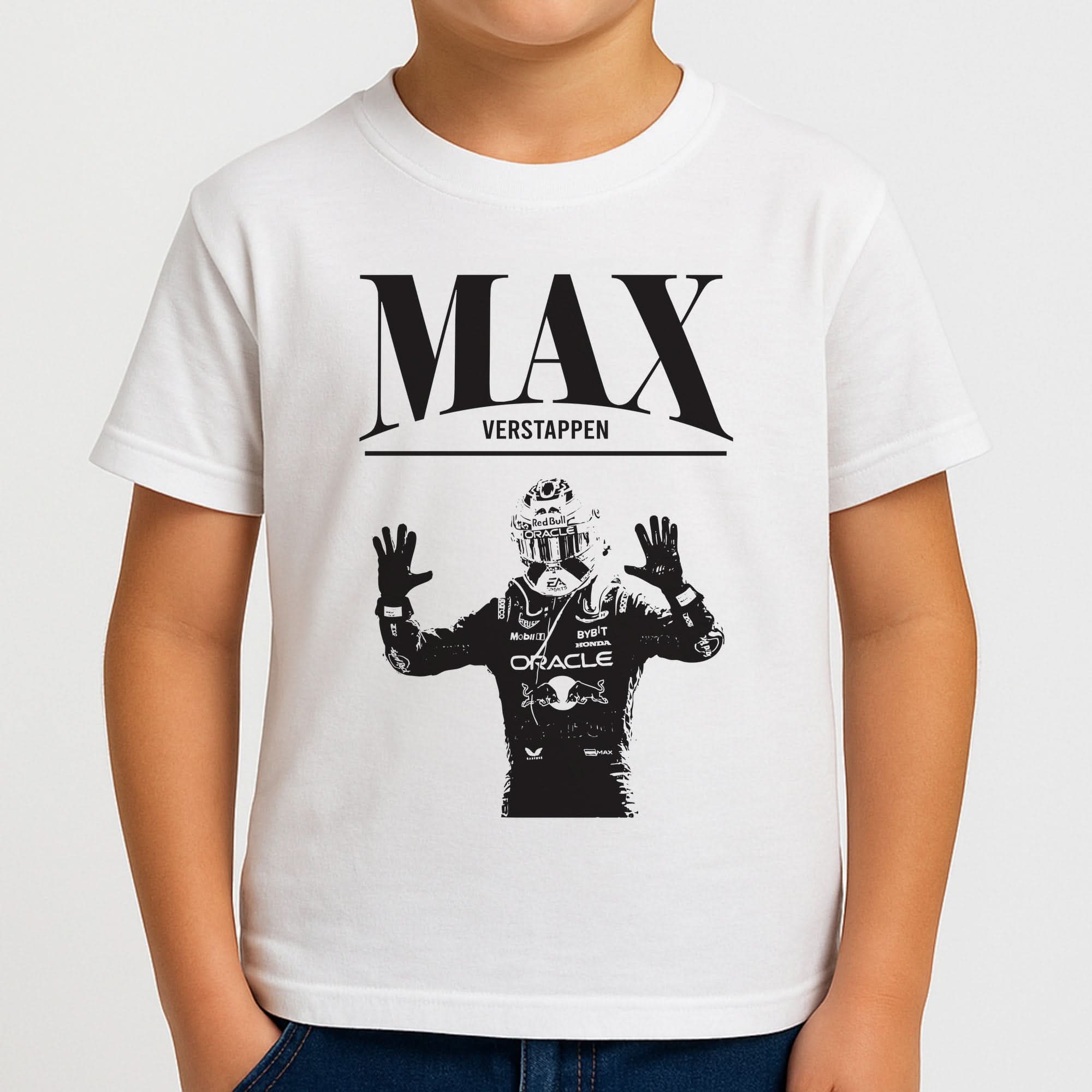 Max Blue And Red Boys T-Shirt