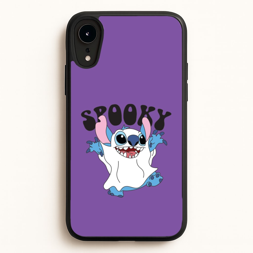 Spooky Cute Blue Alien iPhone XR Case