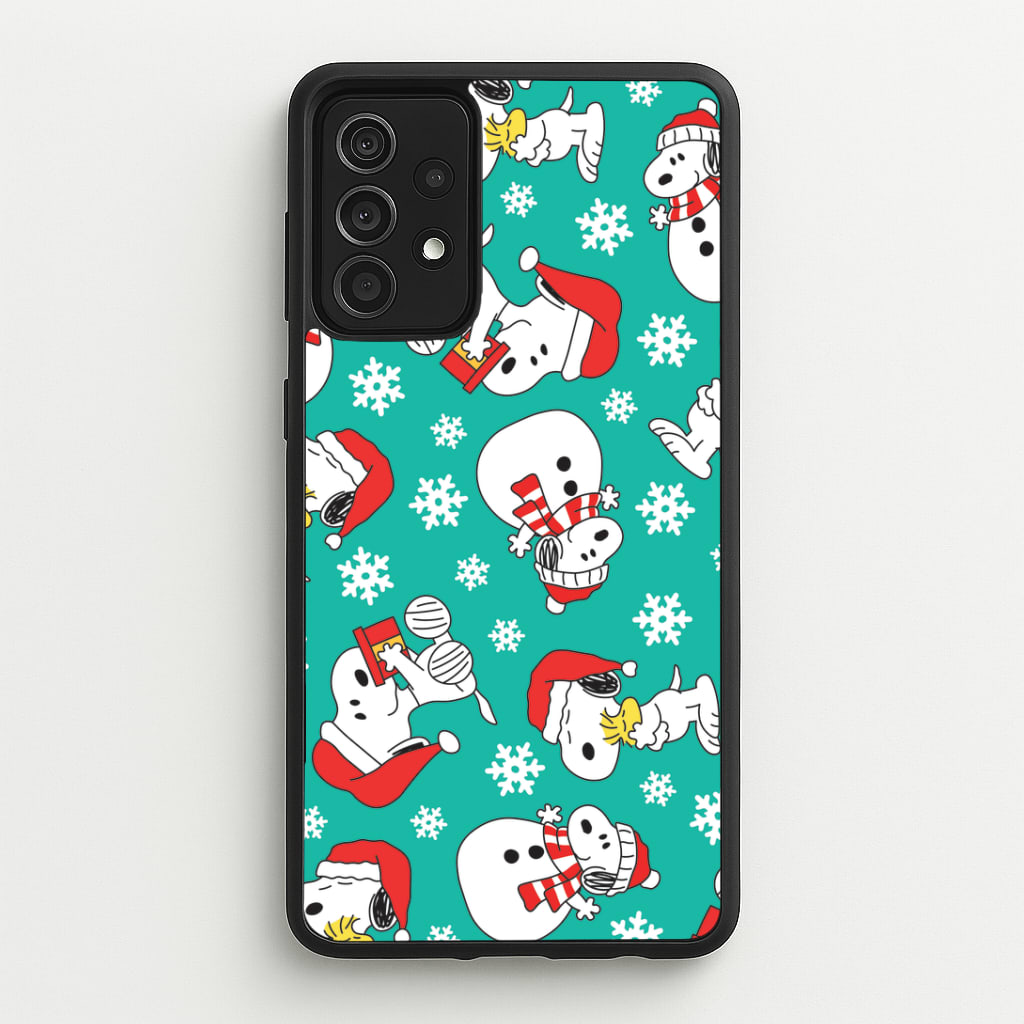 Christmas Cartoon Beagle Pattern Galaxy A52 / A52s Case
