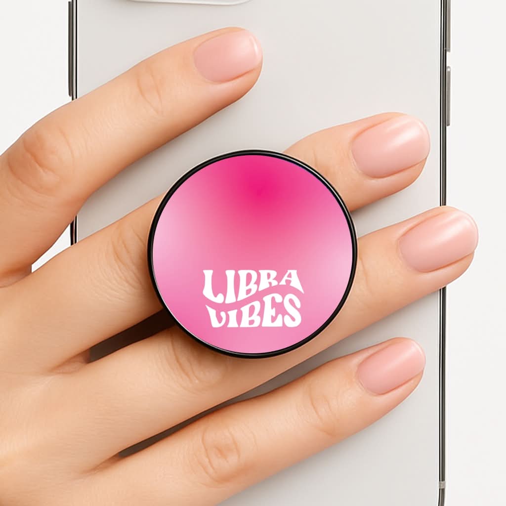 Libra Vibes Gradient Zodiac Phone Grip