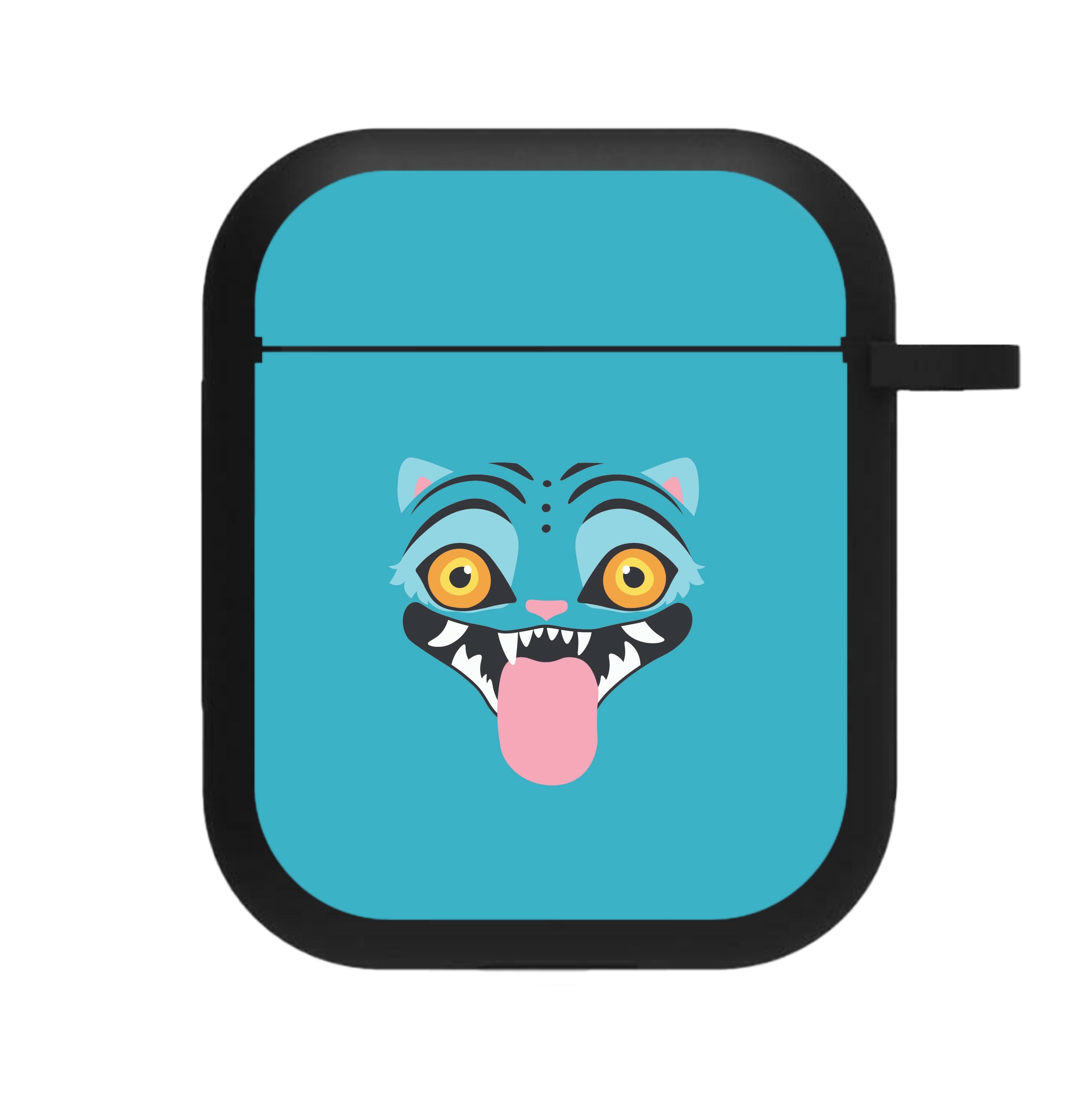 Demon Cat Face AirPods Case