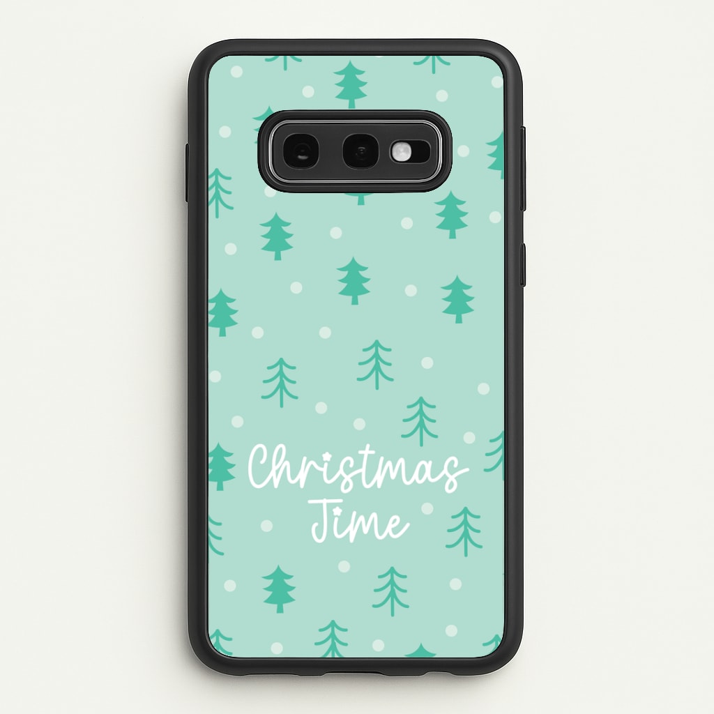 Cute Xmas Trees Pattern Galaxy S10e Case