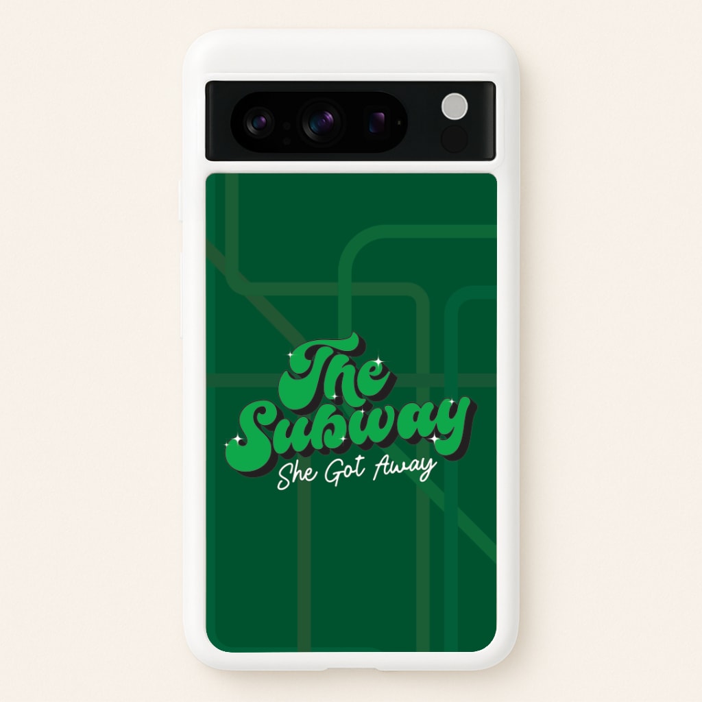 Subway Green Google Pixel 8 Pro Case