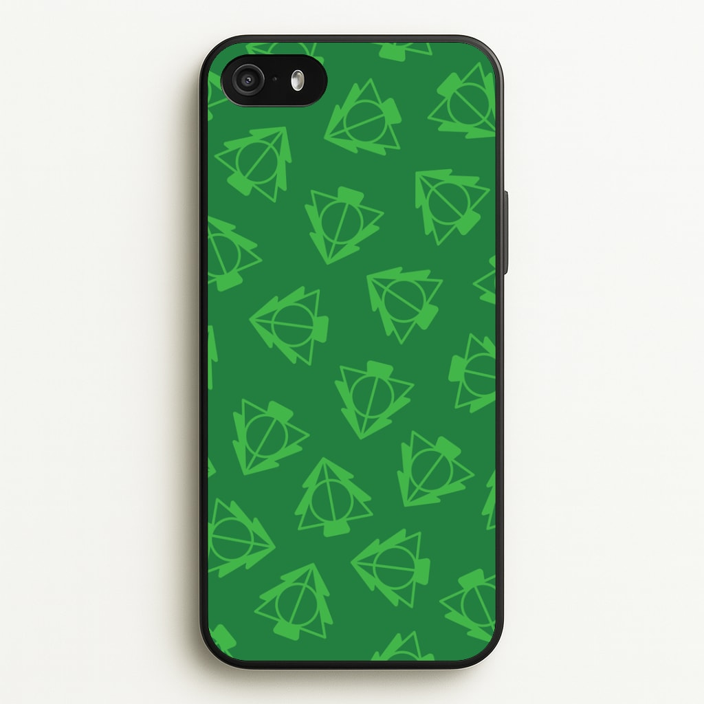 Christmas Tree Wizard Icon Pattern iPhone 5 / 5s / SE 2016 Case