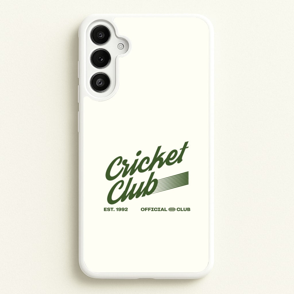 Official Cricket Club Galaxy A36 Case