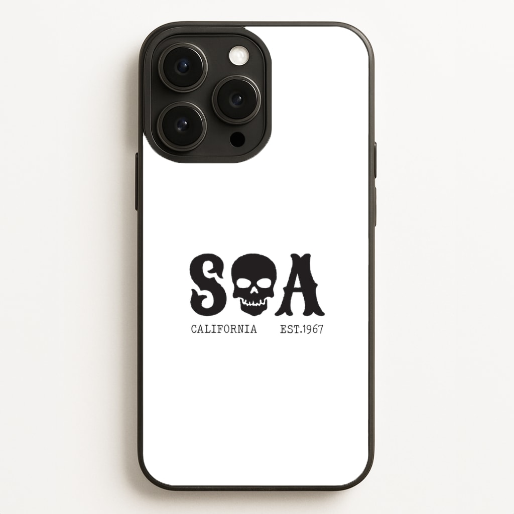 SOA California iPhone 12 Pro Max Case