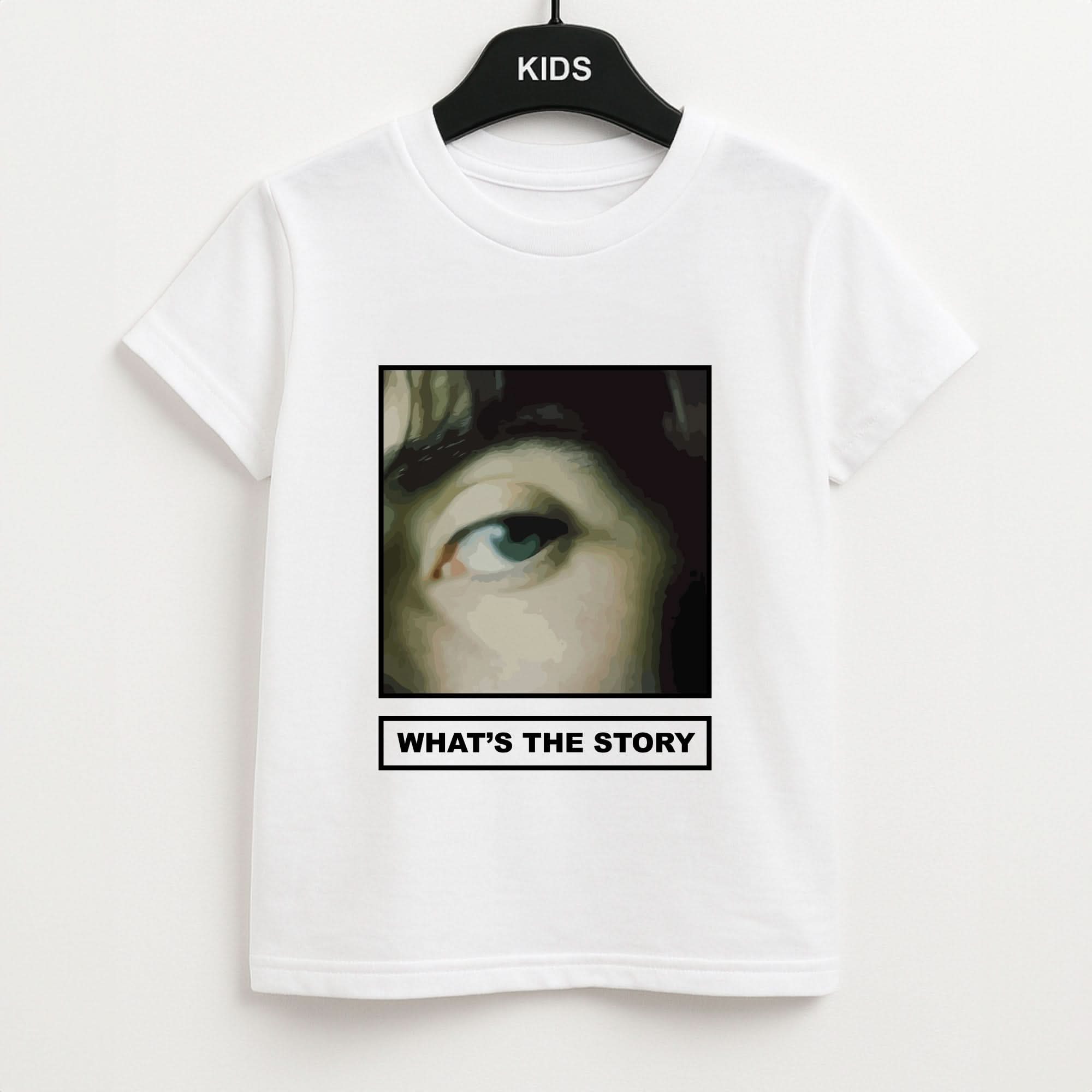 What's The Story Orange Kids Unisex T-Shirt