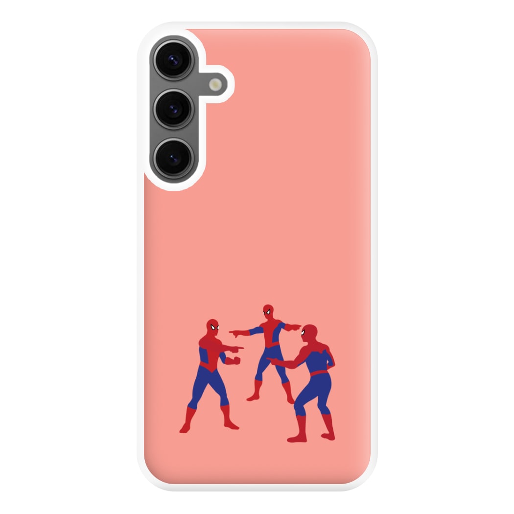 Spider Hero Pointing Meme Galaxy S24 Case