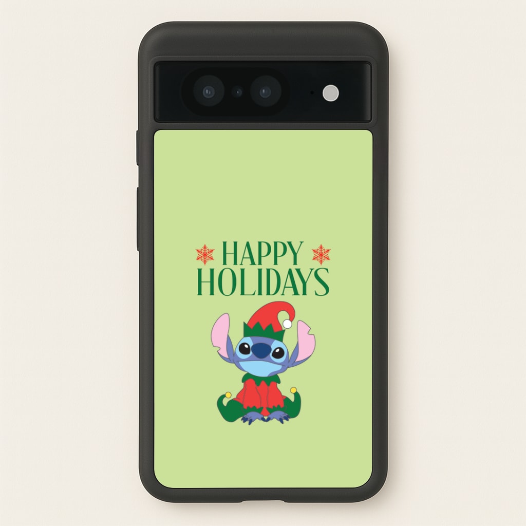 Cute Blue Alien Elf Google Pixel 8 Case