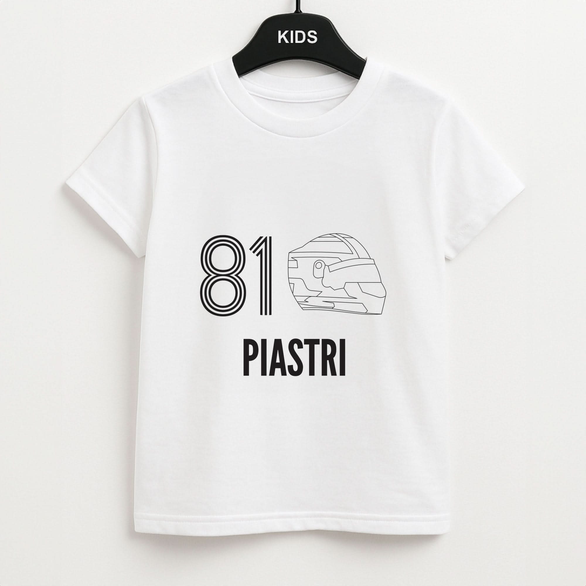 Piastri Helmet 2026 Kids Unisex T-Shirt