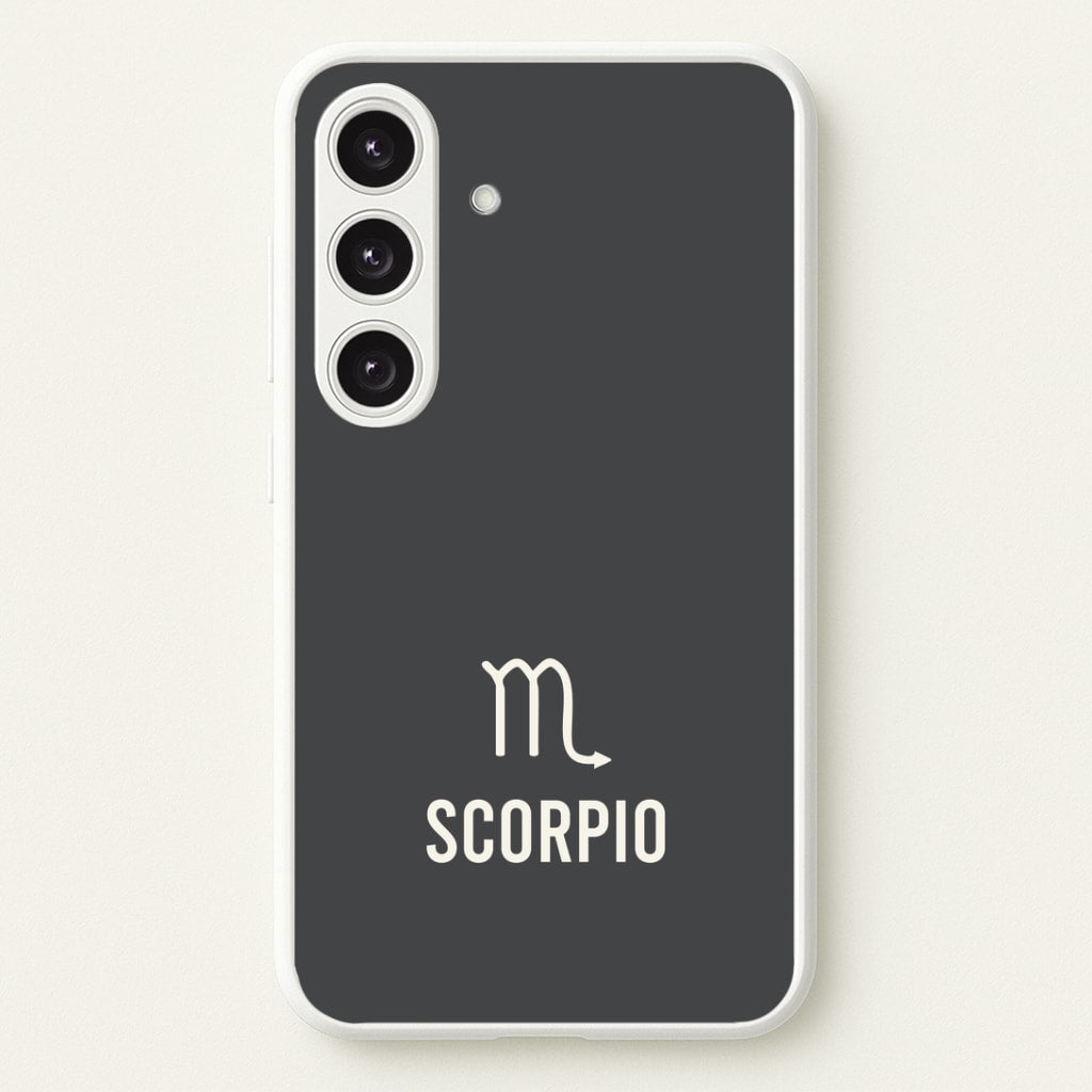 Scorpio Pastel Zodiac Galaxy S25 Plus Case